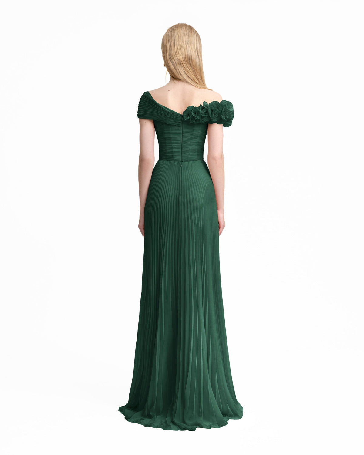 Asymmetrical Chiffon Corset Dress