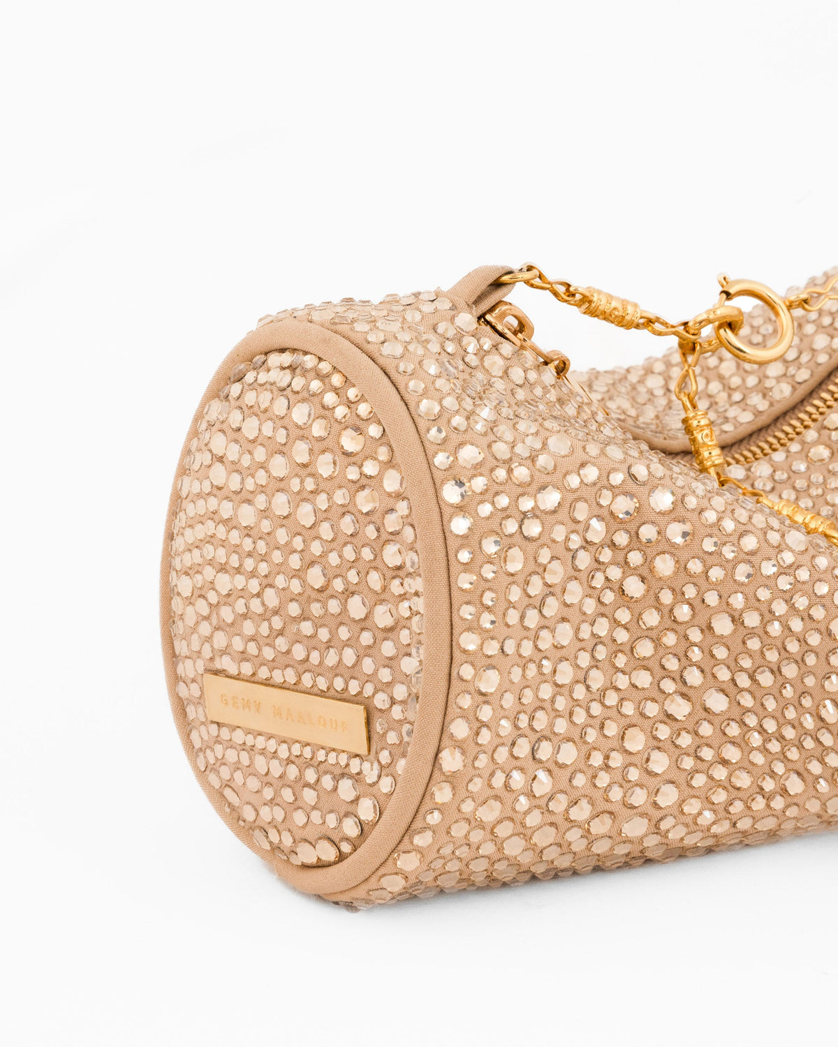 Crystal-Embellished Convertible Clutch