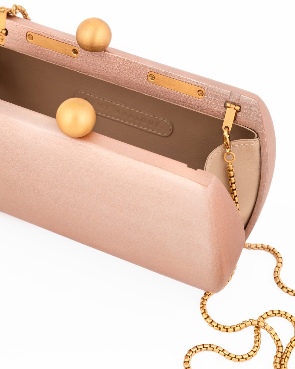 Wooden Hard-Shell Clutch