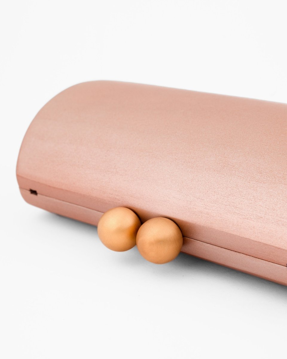 Wooden Hard-Shell Clutch