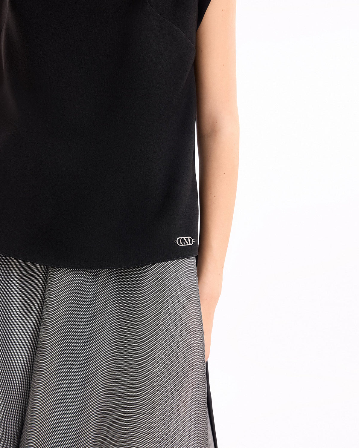 High-Neck Metallic Set