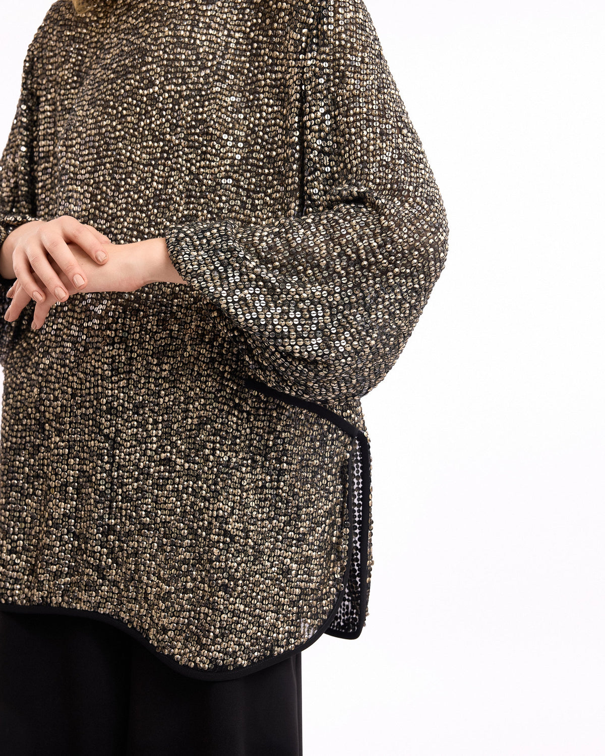 Studded Top with Trousers