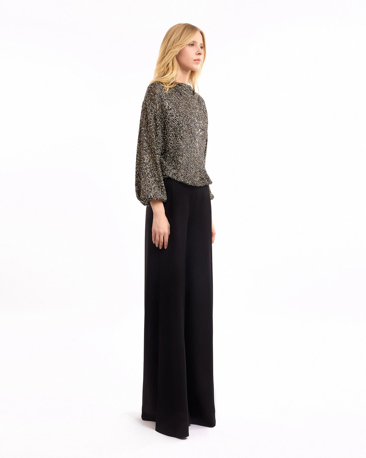 Studded Top with Trousers