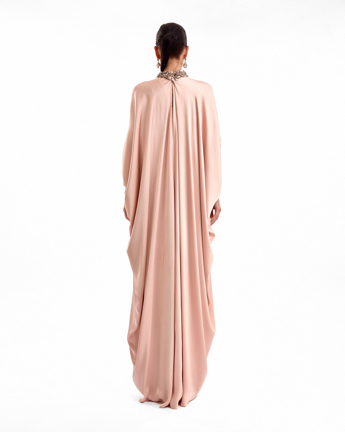 Beaded Neck Kaftan