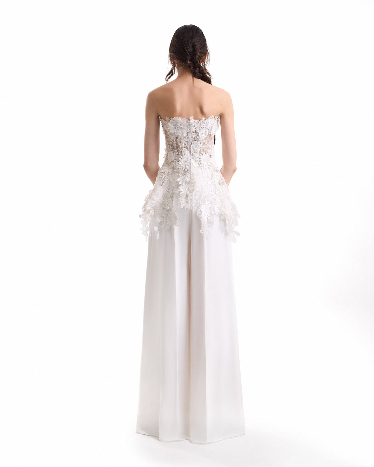 3D Floral Corset Set