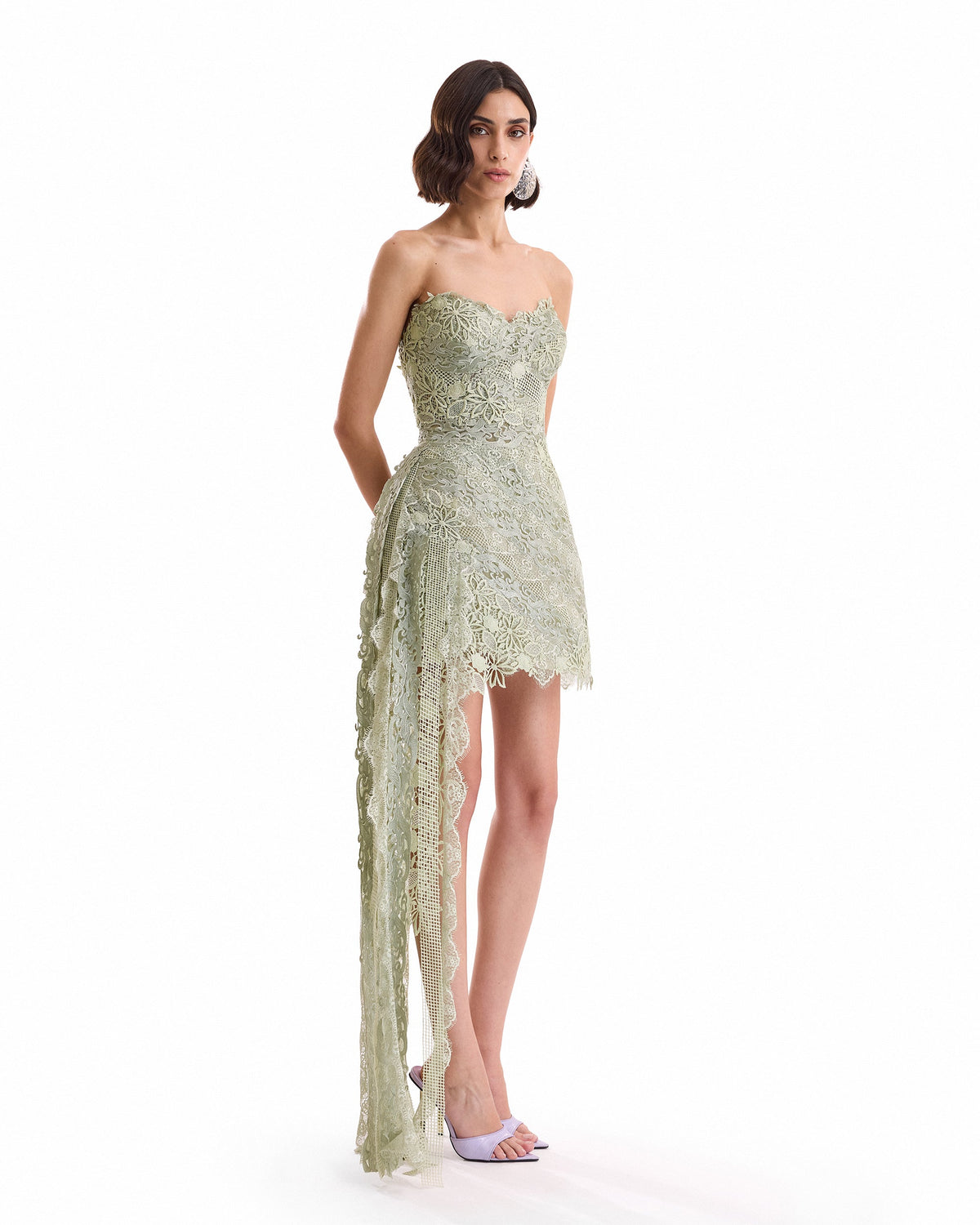 Guipure Cage Dress