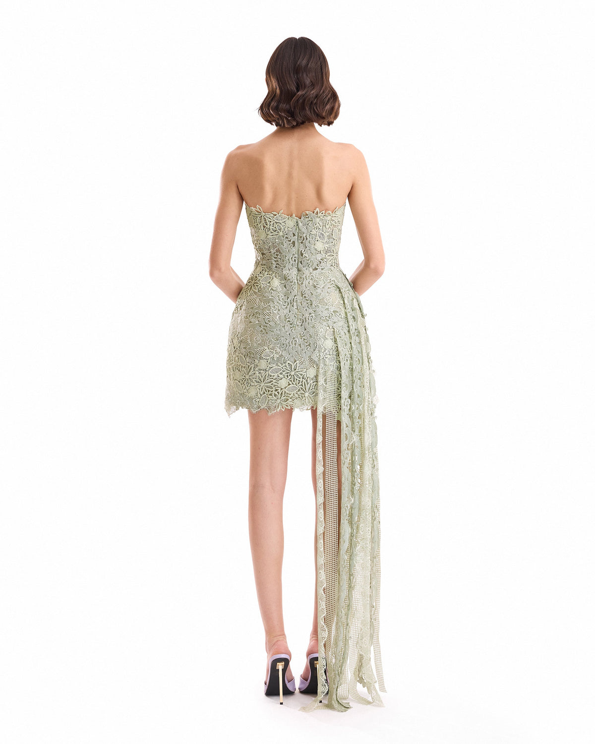 Guipure Cage Dress