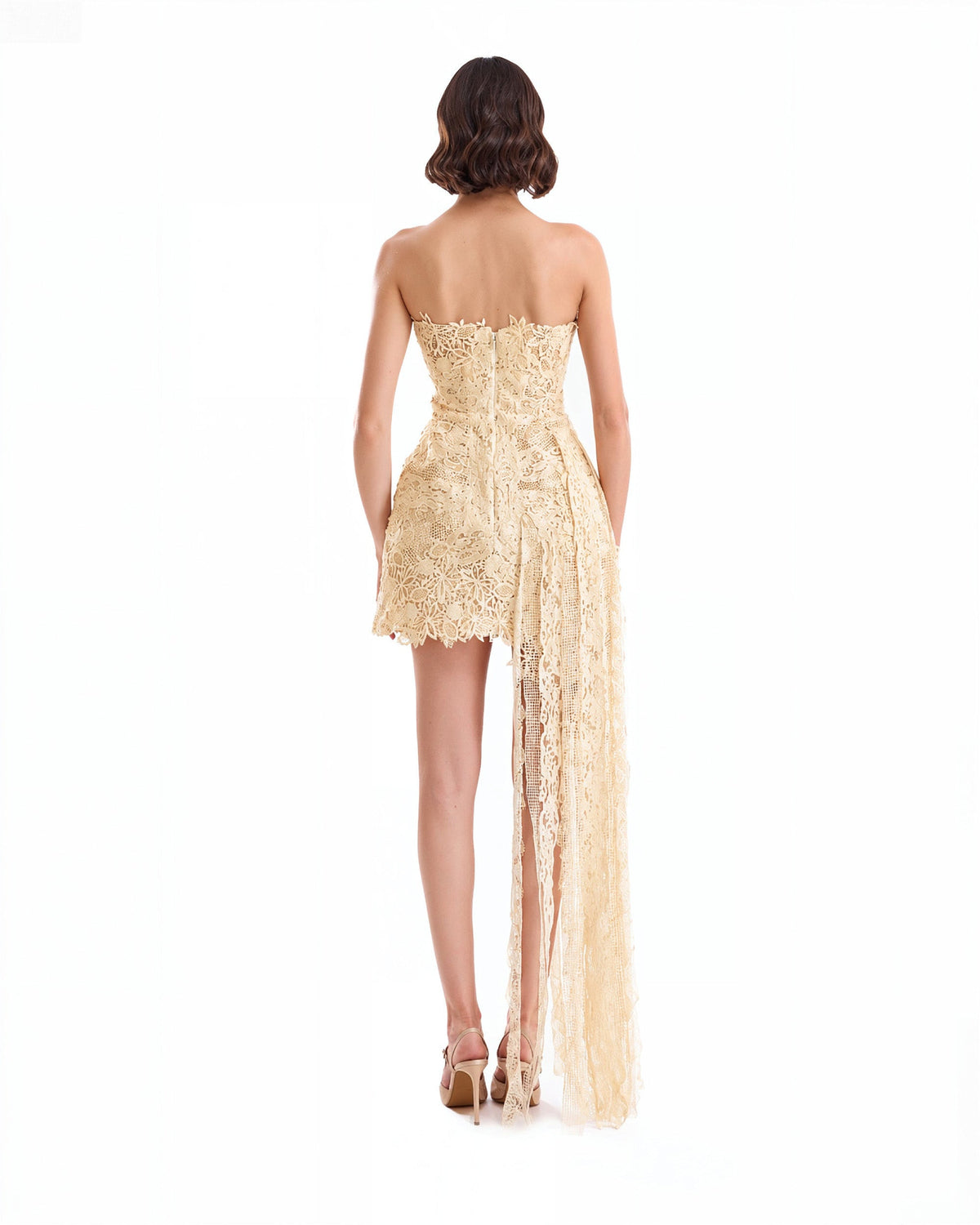 Guipure Cage Dress