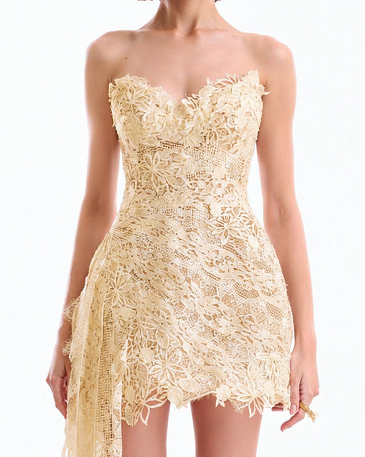 Guipure Cage Dress