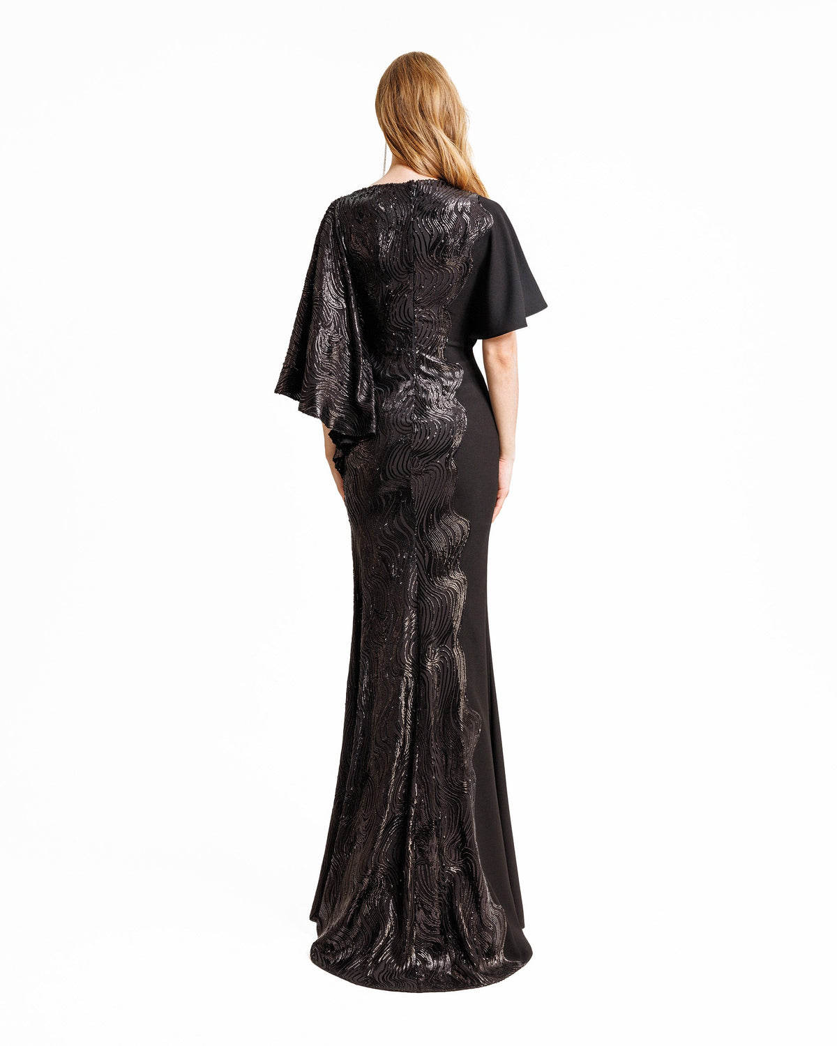 Asymmetrical Neckline Dress