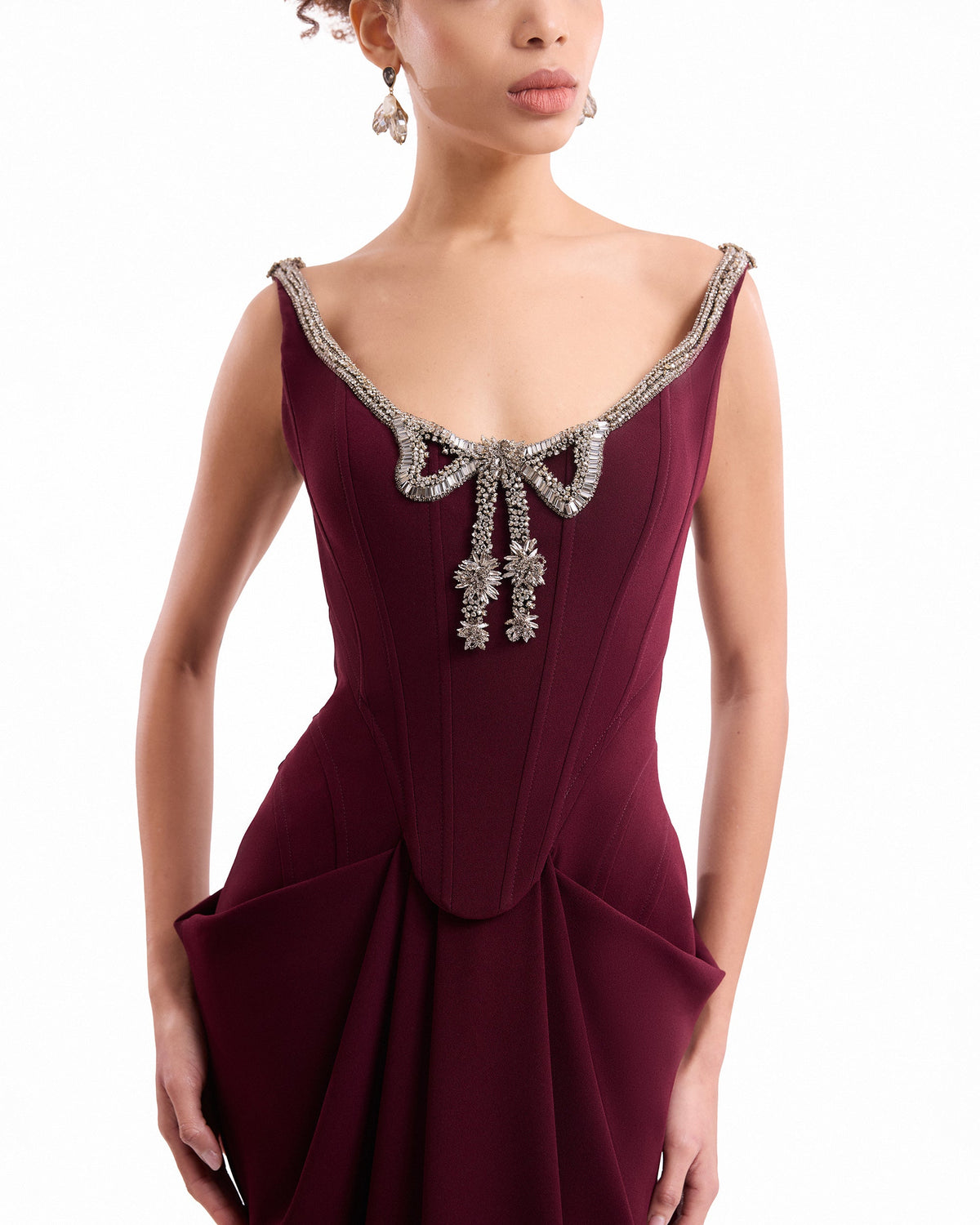Beaded Bow Dress