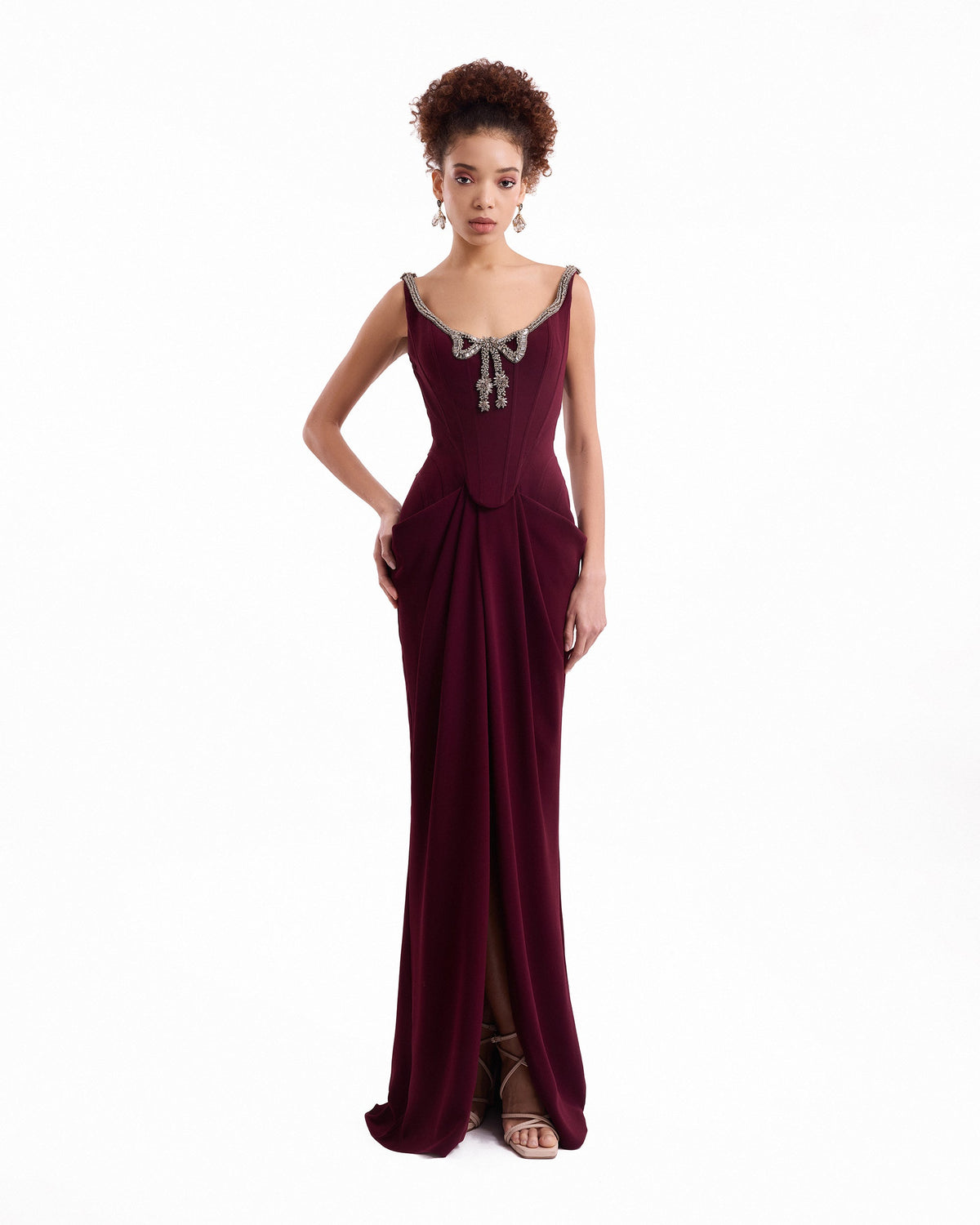 Beaded Bow Dress