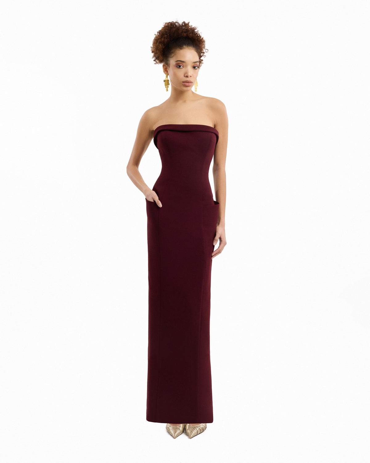 Strapless Long Dress