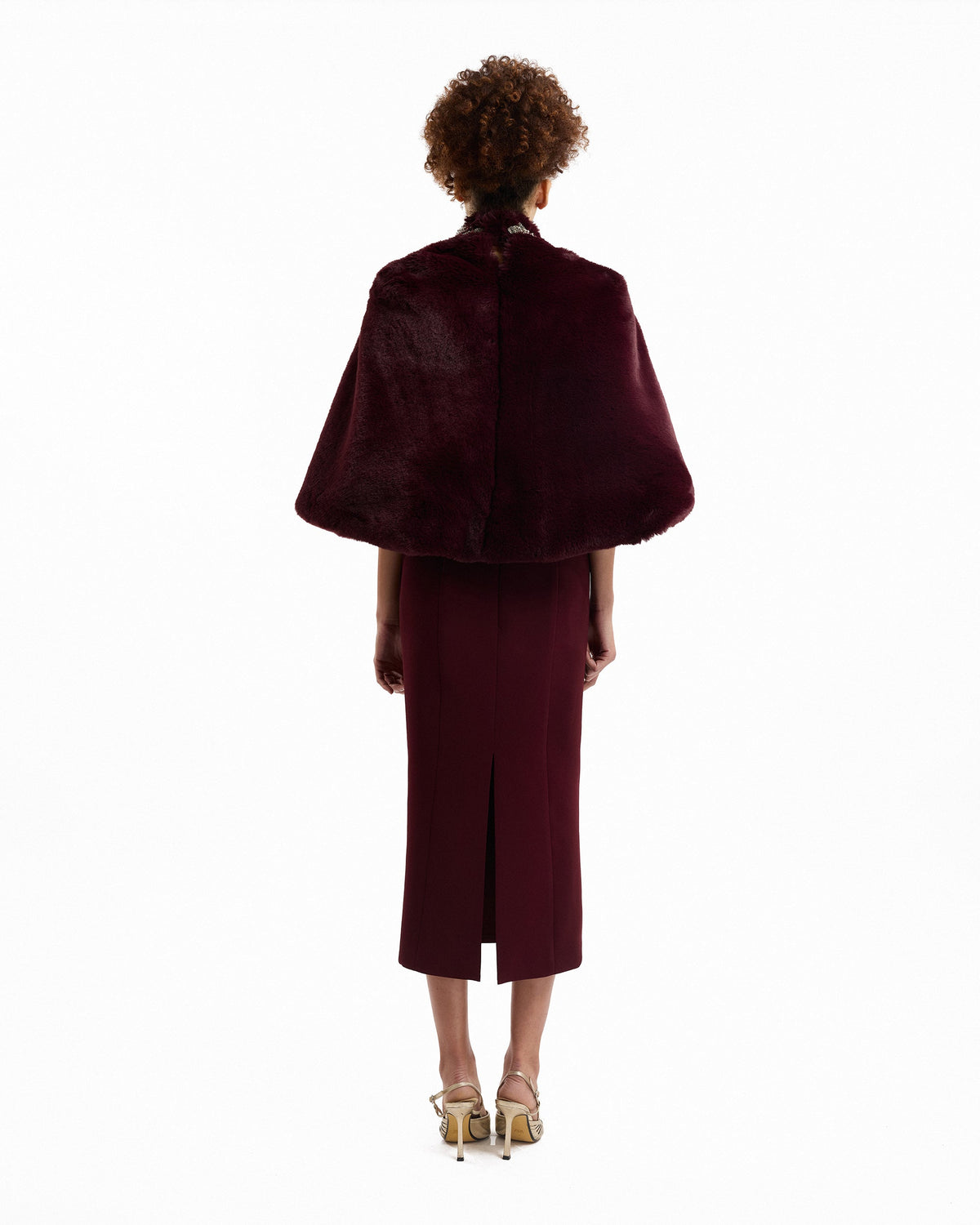 Strapless Midi Dress with Bolero