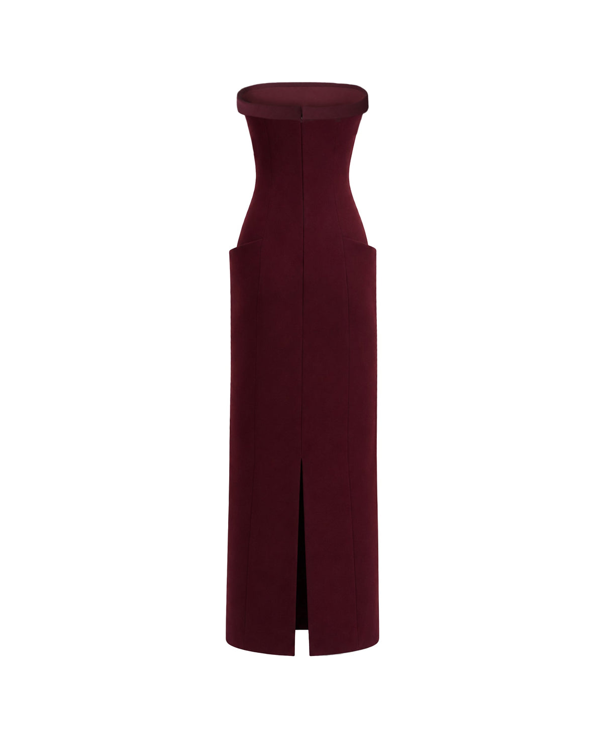 Strapless Midi Dress