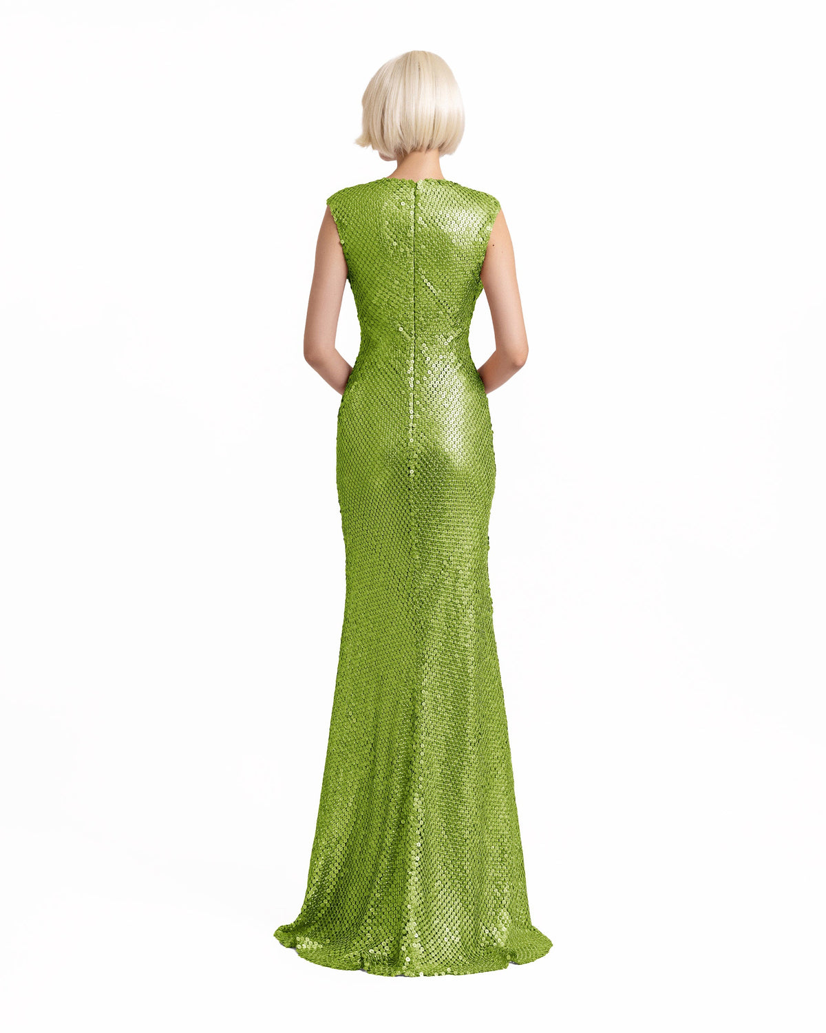 Cowl-Neckline Dress