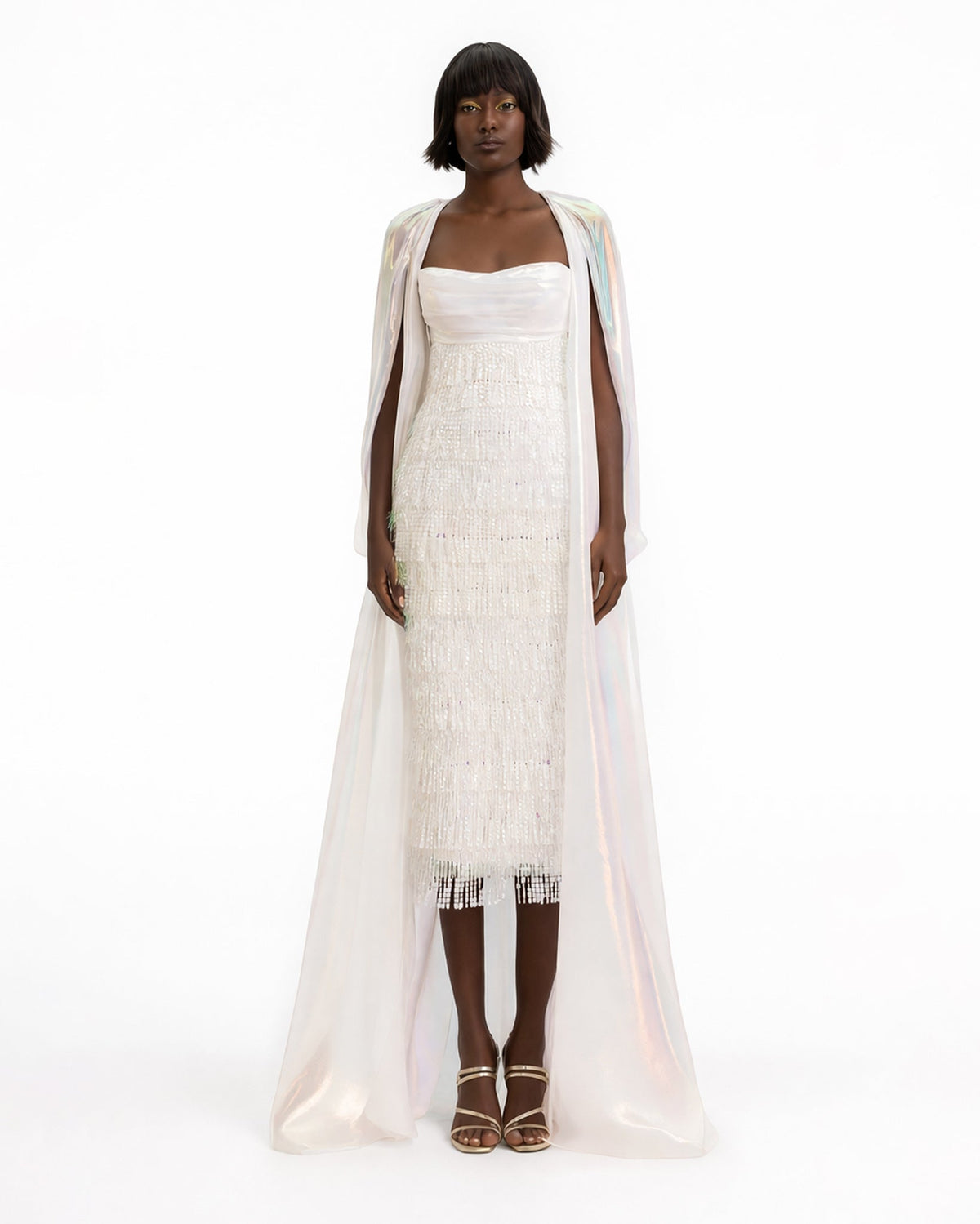 Sequins Tasseled Dress