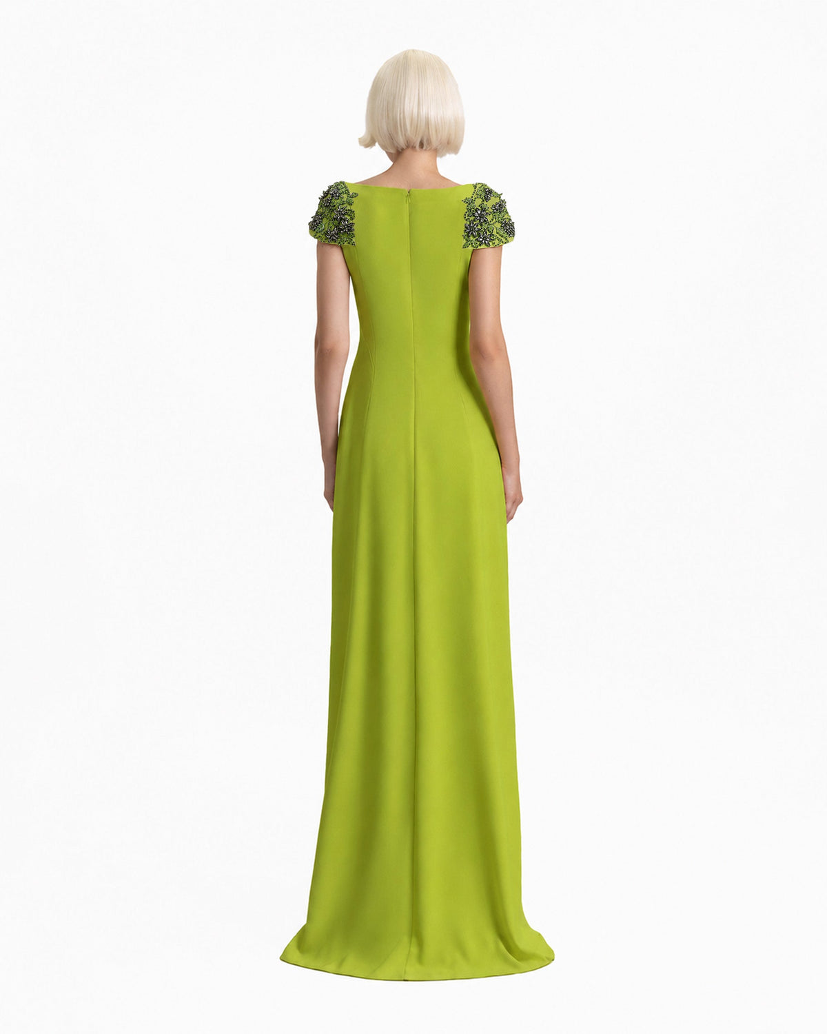 Beaded Shoulder Dress