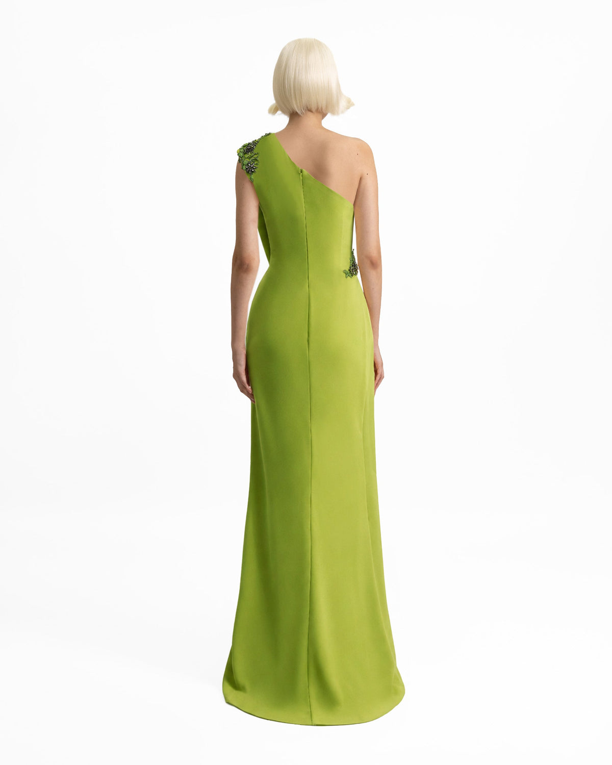 One-Shoulder Draped Dress