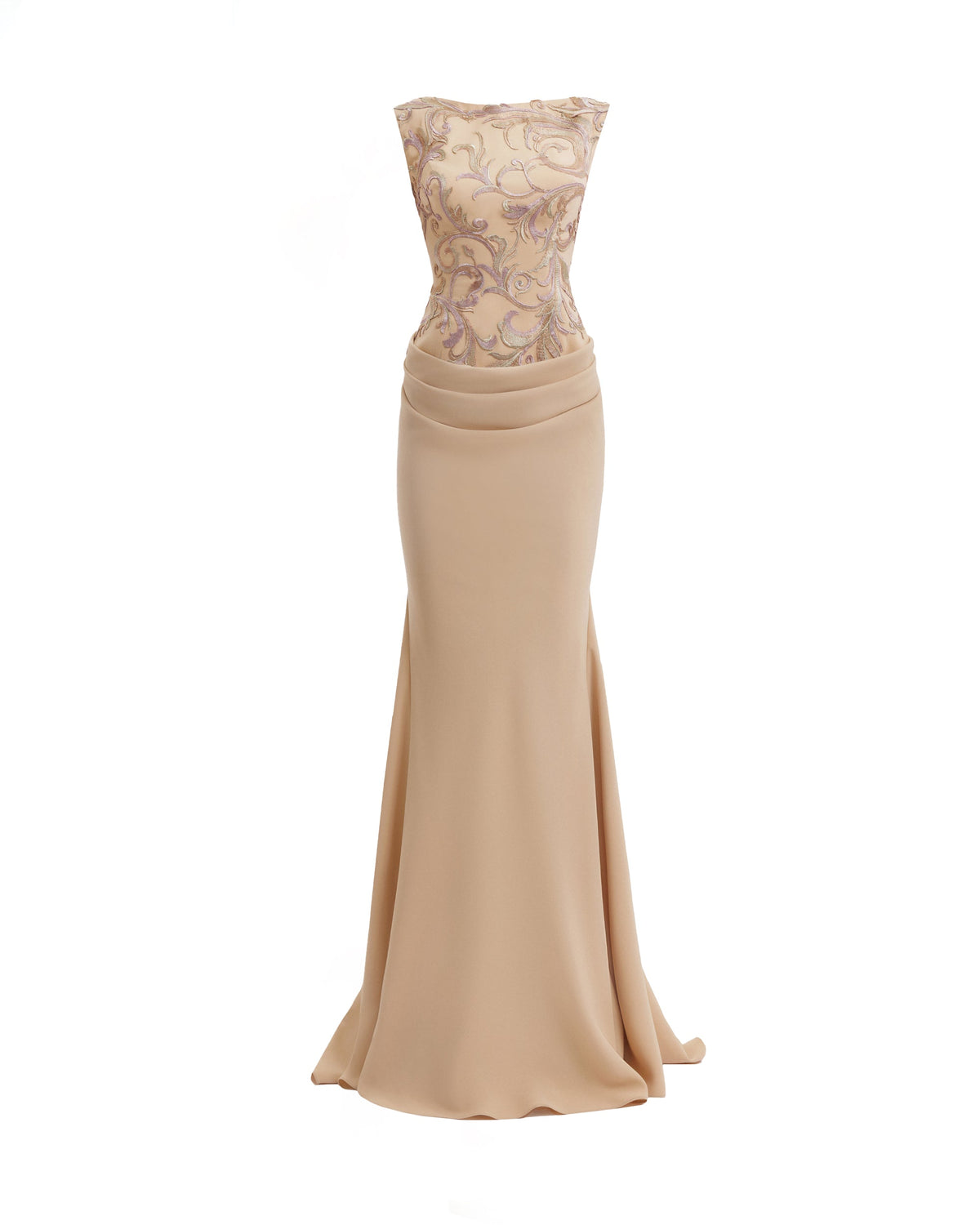 Embroidered Fitted Dress