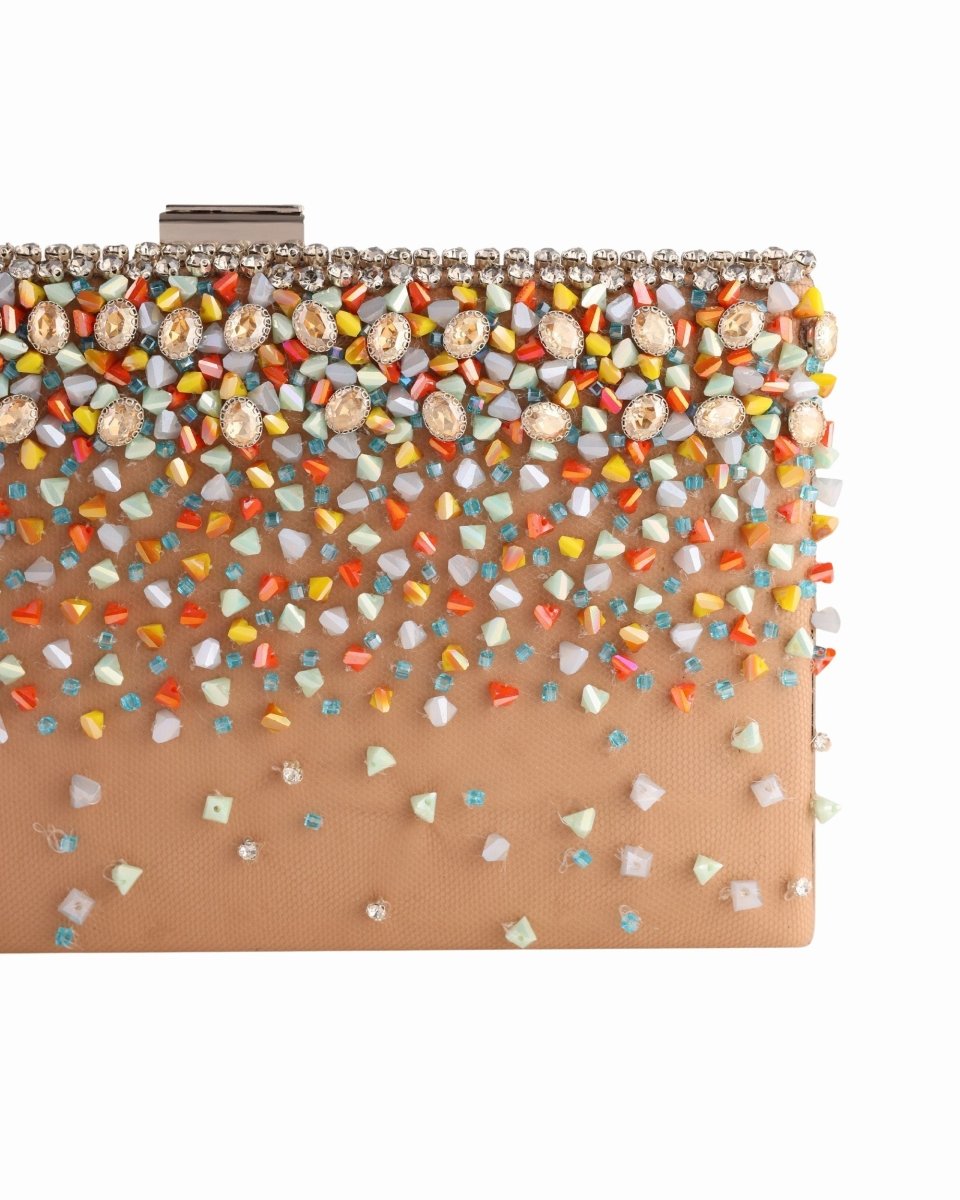Bejeweled Coffee Clutch