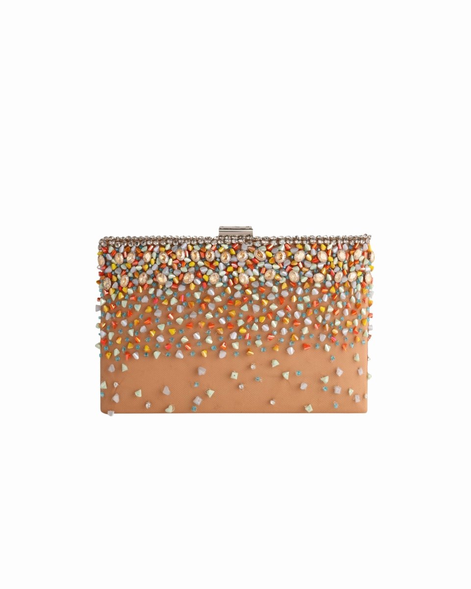 Bejeweled Coffee Clutch