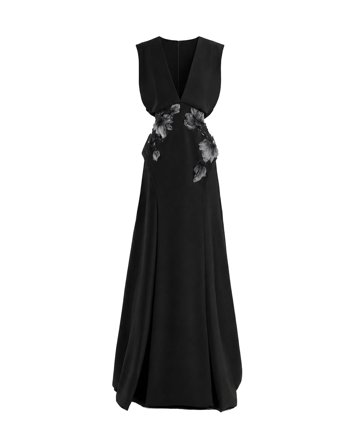 V-Neck Beaded Dress