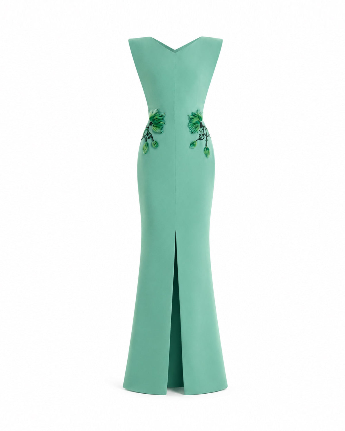 Structured Neckline Dress