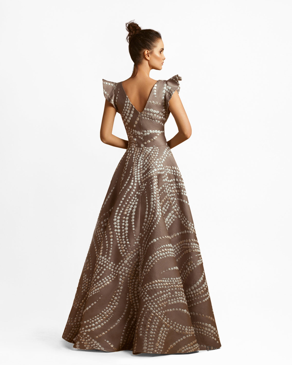Dropped Neckline Dress