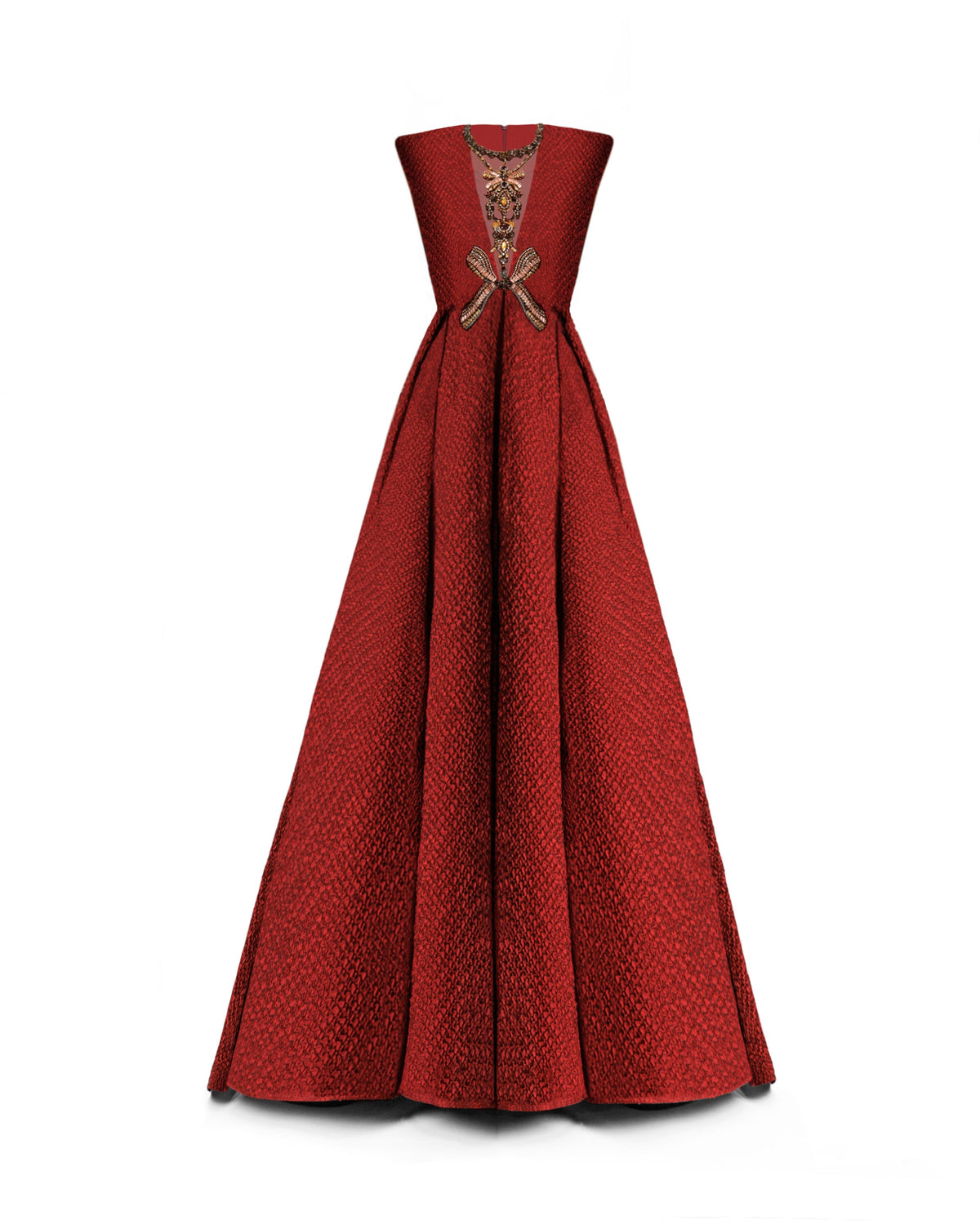 Structured Shoulder Dress